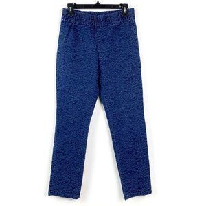 Soft Surroundings Damask Denim Metro Leggings M